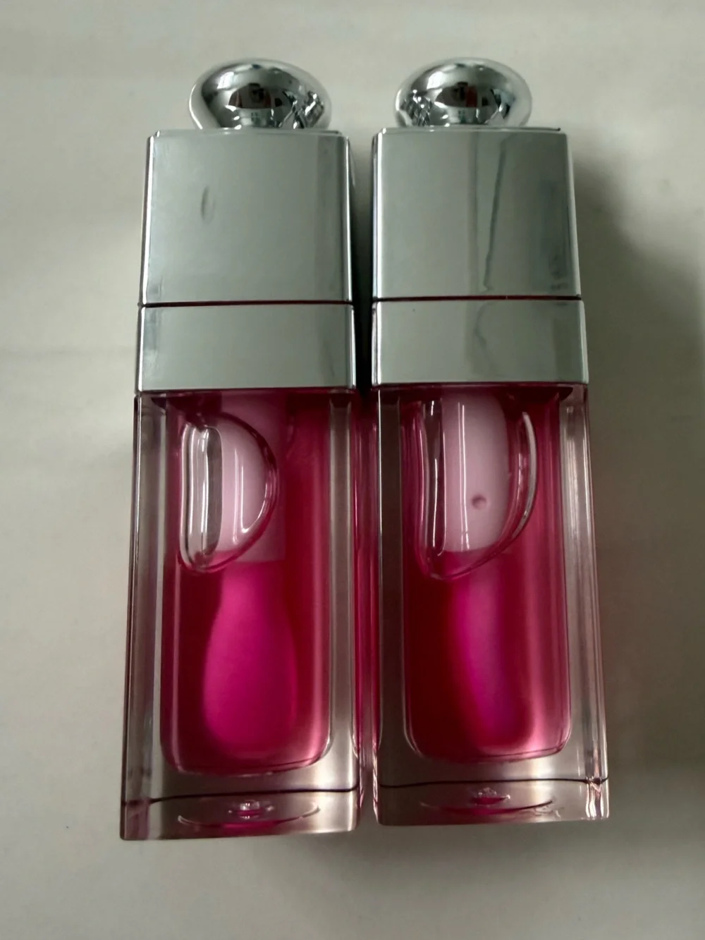 Set of 2: Dior Lip Glow Oil - 007 Raspberry